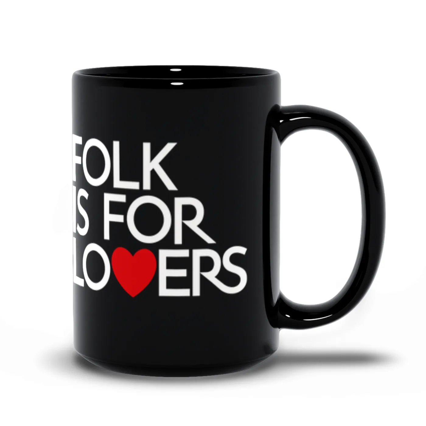 Music Life - Folk Merchbar Music Life Mug | Folk Is For Lovers Merchbar Music Life Mug