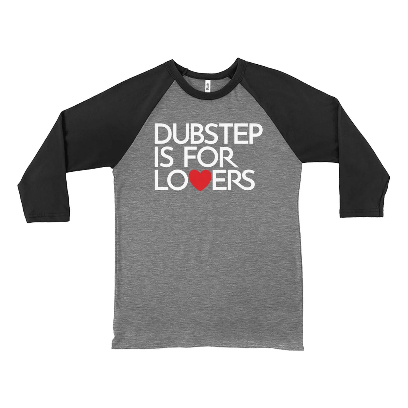 Music Life - Dubstep Merchbar Music Life 3/4 Sleeve Baseball Tee | Dubstep Is For Lovers Merchbar Music Life Shirt
