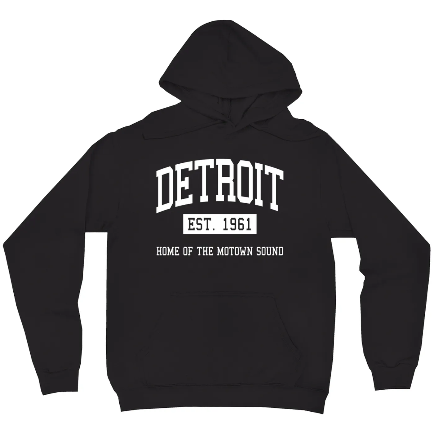 Music Life - Motown Merchbar Music Life Hoodie | Detroit Home of the Motown Sound Est. 1961 Merchbar Music Life Hoodie