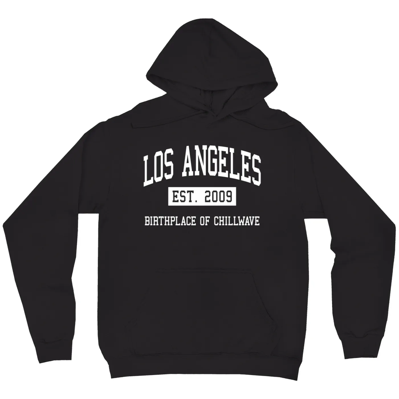 Music Life - Chillwave Merchbar Music Life Hoodie | Los Angeles Birthplace of Chillwave Est. 2009 Merchbar Music Life Hoodie