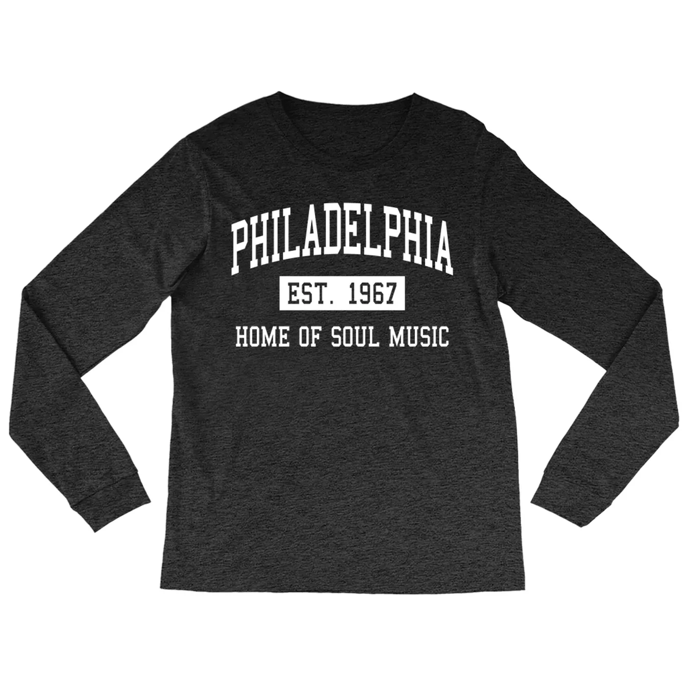 Music Life - Soul Merchbar Music Life Long Sleeve Shirt | Philadelphia Home of Soul Music Est. 1967 Merchbar Music Life Shirt