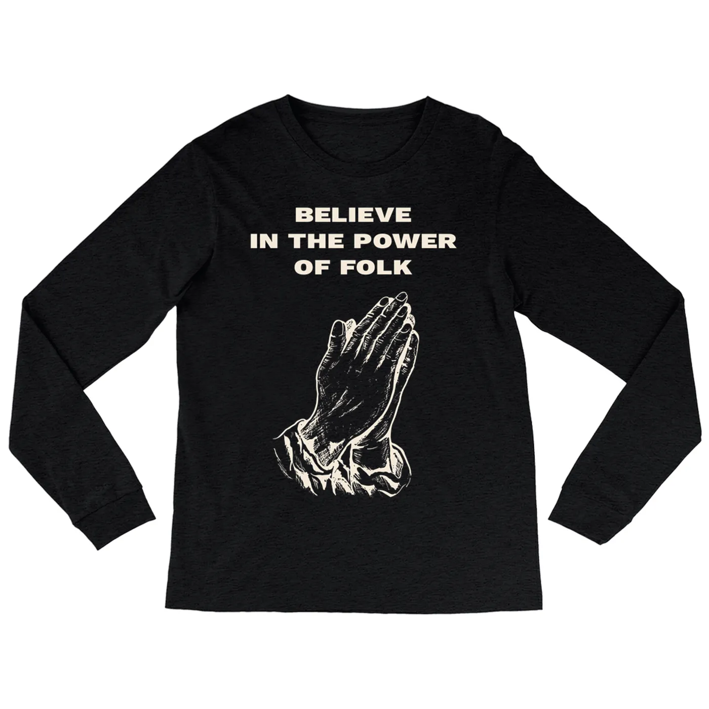 Music Life - Folk Merchbar Music Life Long Sleeve Shirt | Believe In Folk Merchbar Music Life Shirt