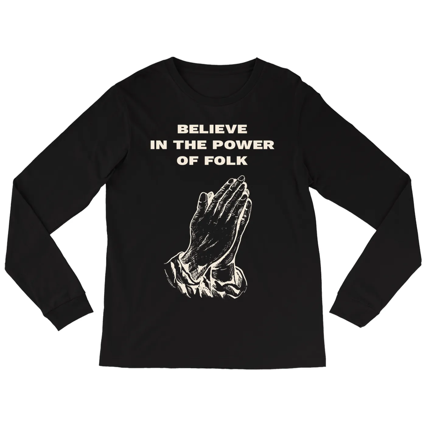 Music Life - Folk Merchbar Music Life Long Sleeve Shirt | Believe In Folk Merchbar Music Life Shirt