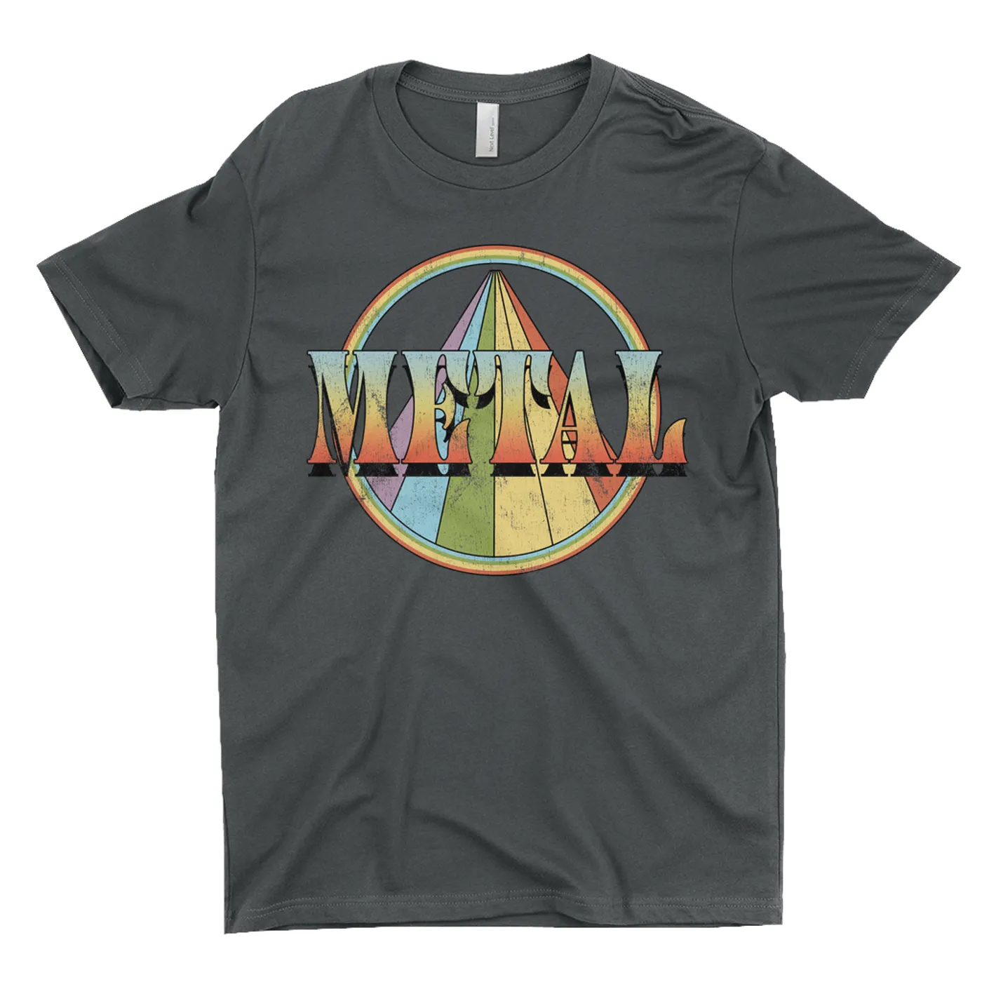 Music Life - Metal Merchbar Music Life T-Shirt | Retro Metal Distressed Merchbar Music Life Shirt