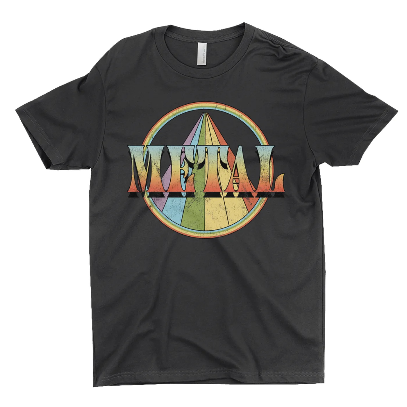 Music Life - Metal Merchbar Music Life T-Shirt | Retro Metal Distressed Merchbar Music Life Shirt