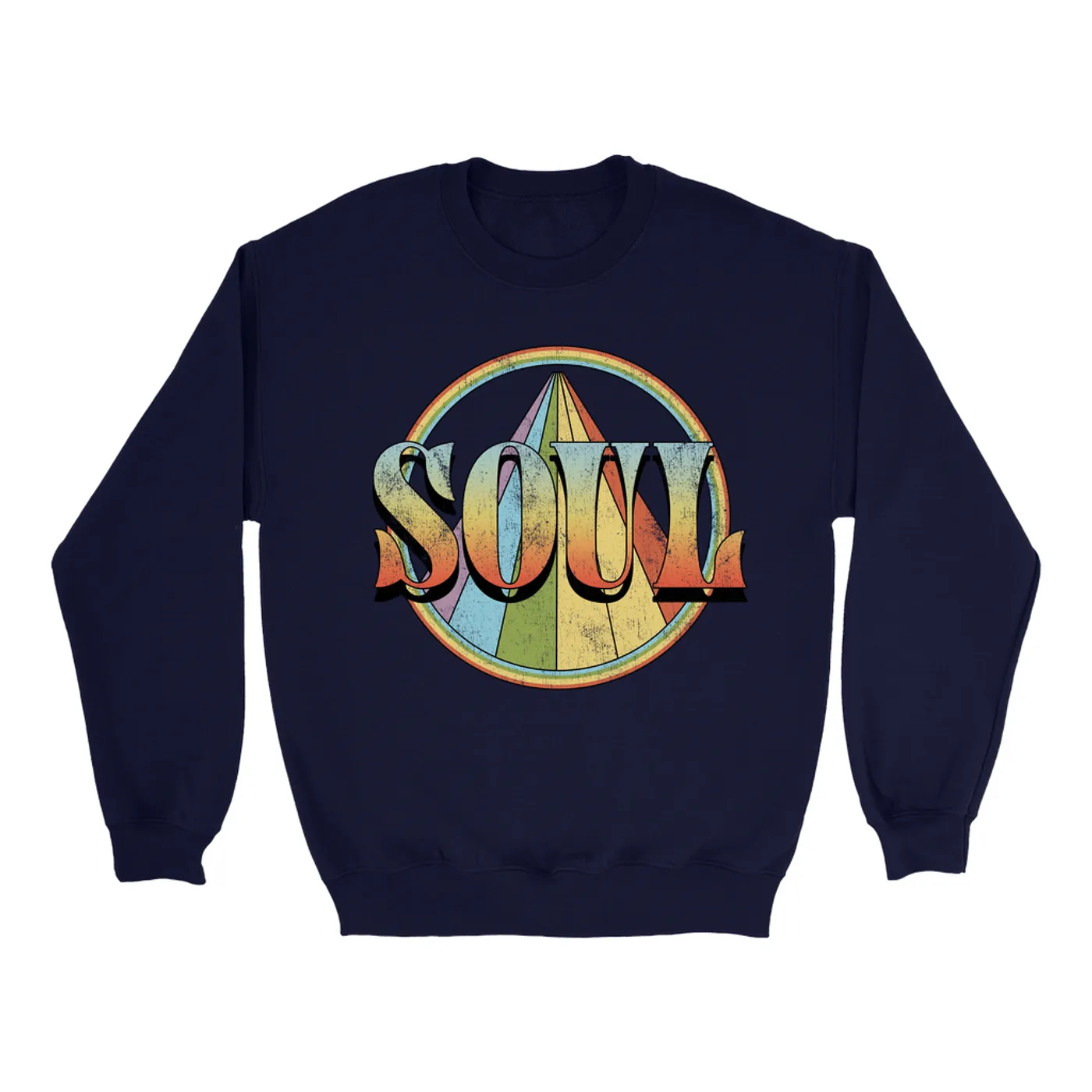 Music Life - Soul Merchbar Music Life Sweatshirt | Retro Soul Distressed Merchbar Music Life Sweatshirt