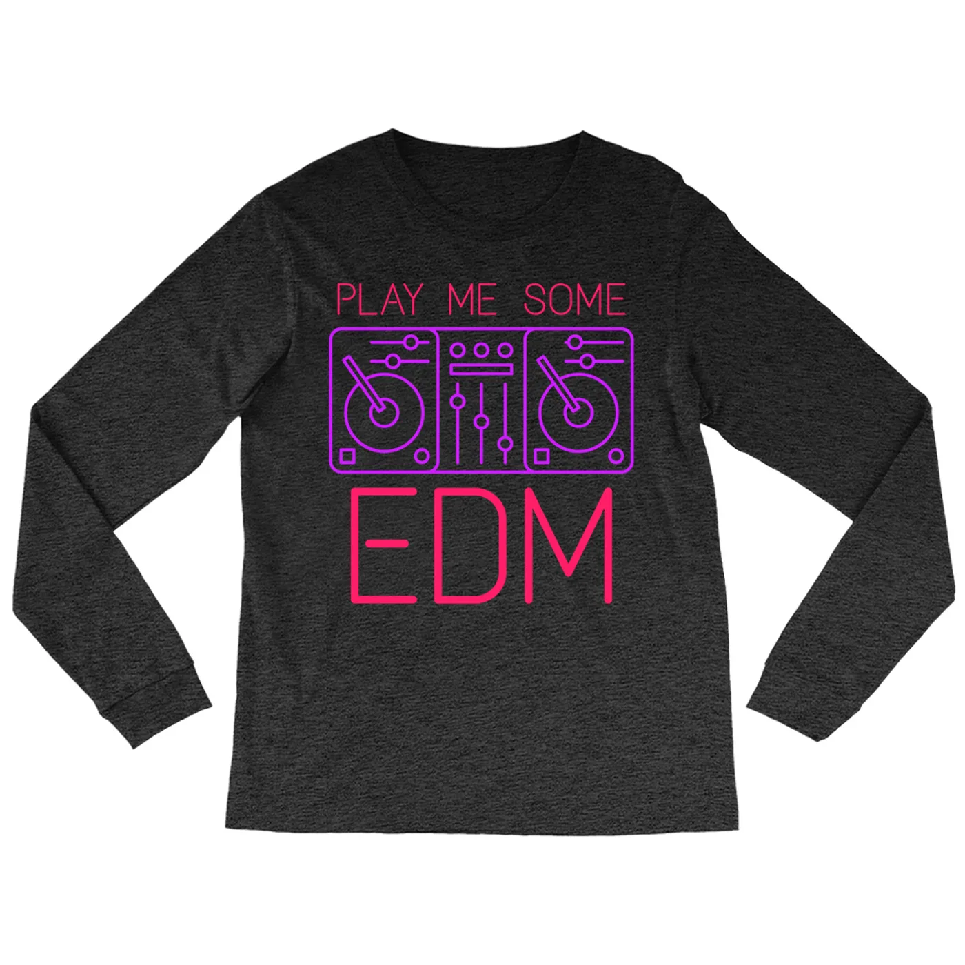 Music Life - EDM Merchbar Music Life Long Sleeve Shirt | Play Me Some EDM Merchbar Music Life Shirt