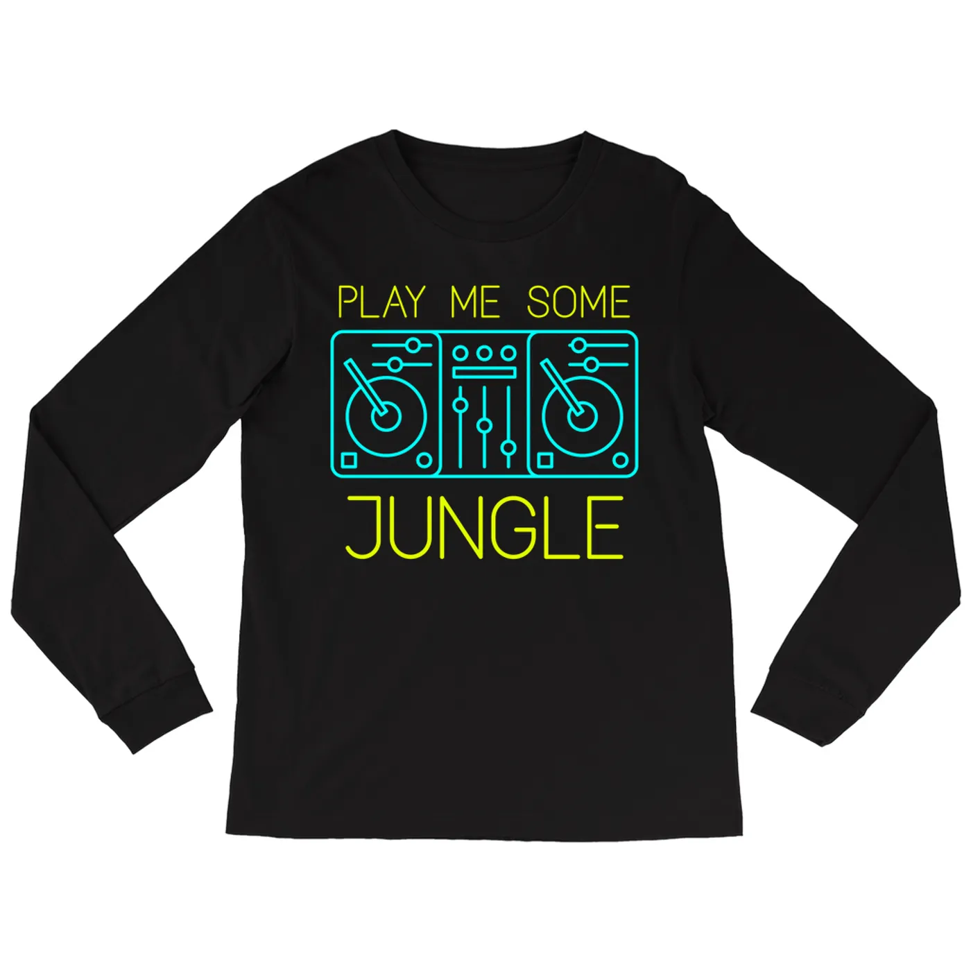 Music Life - Jungle Merchbar Music Life Long Sleeve Shirt | Play Me Some Jungle Merchbar Music Life Shirt