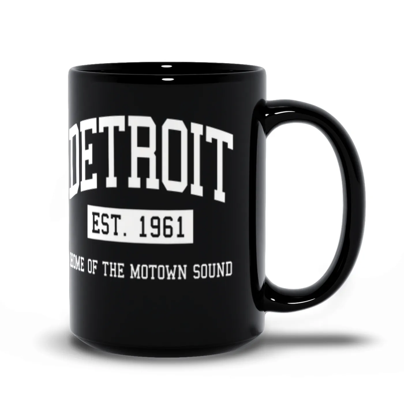 Music Life - Motown Merchbar Music Life Mug | Detroit Home of the Motown Sound Est. 1961 Merchbar Music Life Mug