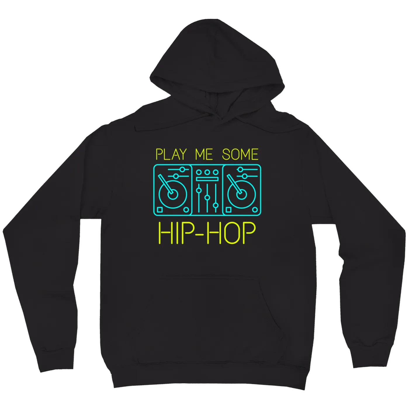 Music Life - Hip-Hop Merchbar Music Life Hoodie | Play Me Some Hip-Hop Merchbar Music Life Hoodie