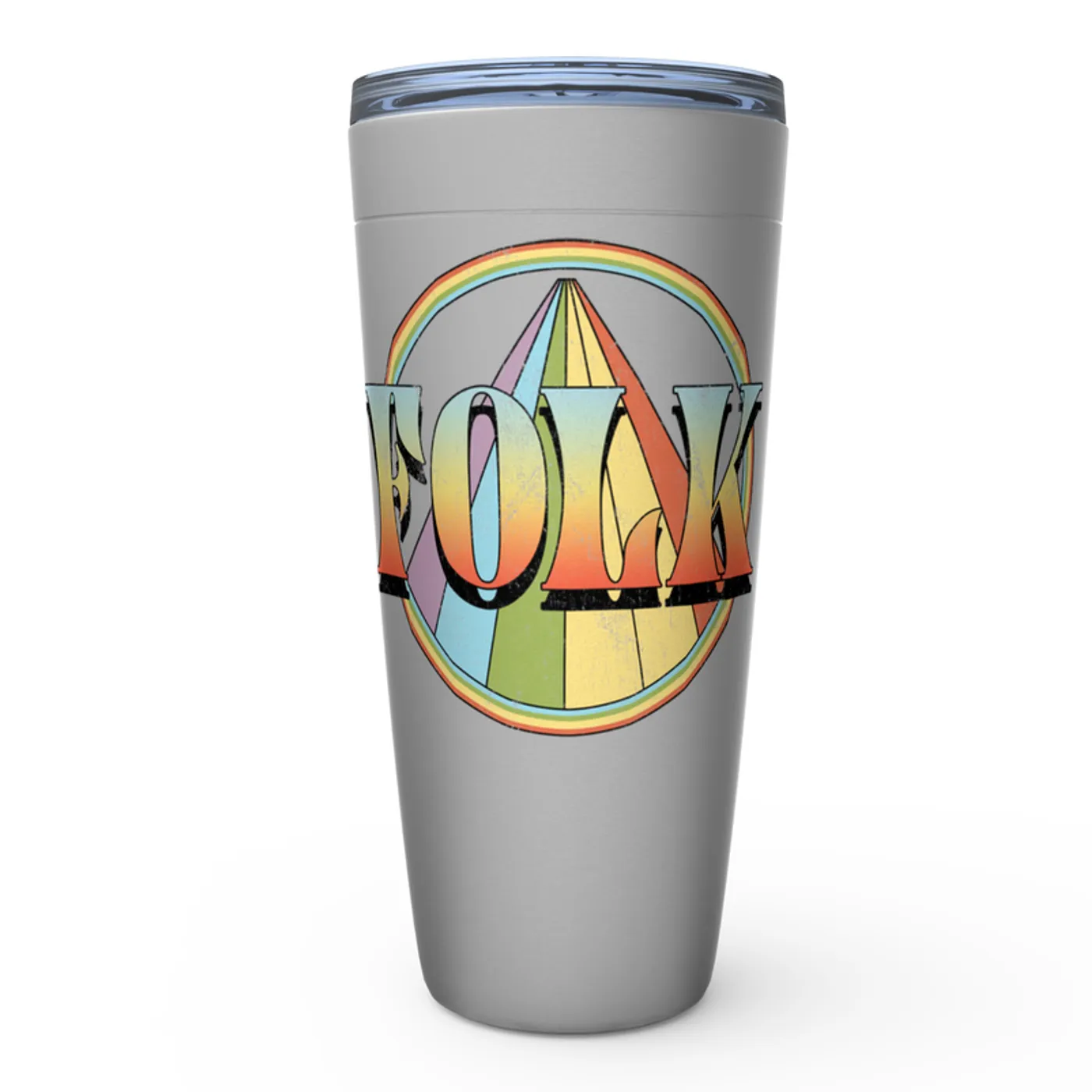 Music Life - Folk Merchbar Music Life Viking Tumbler | Retro Folk Distressed Merchbar Music Life Tumbler