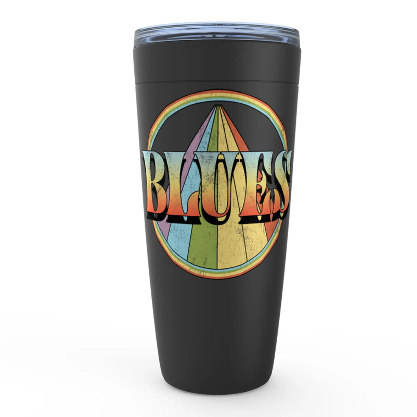 Music Life - Blues Merchbar Music Life Viking Tumbler | Retro Blues Distressed Merchbar Music Life Tumbler