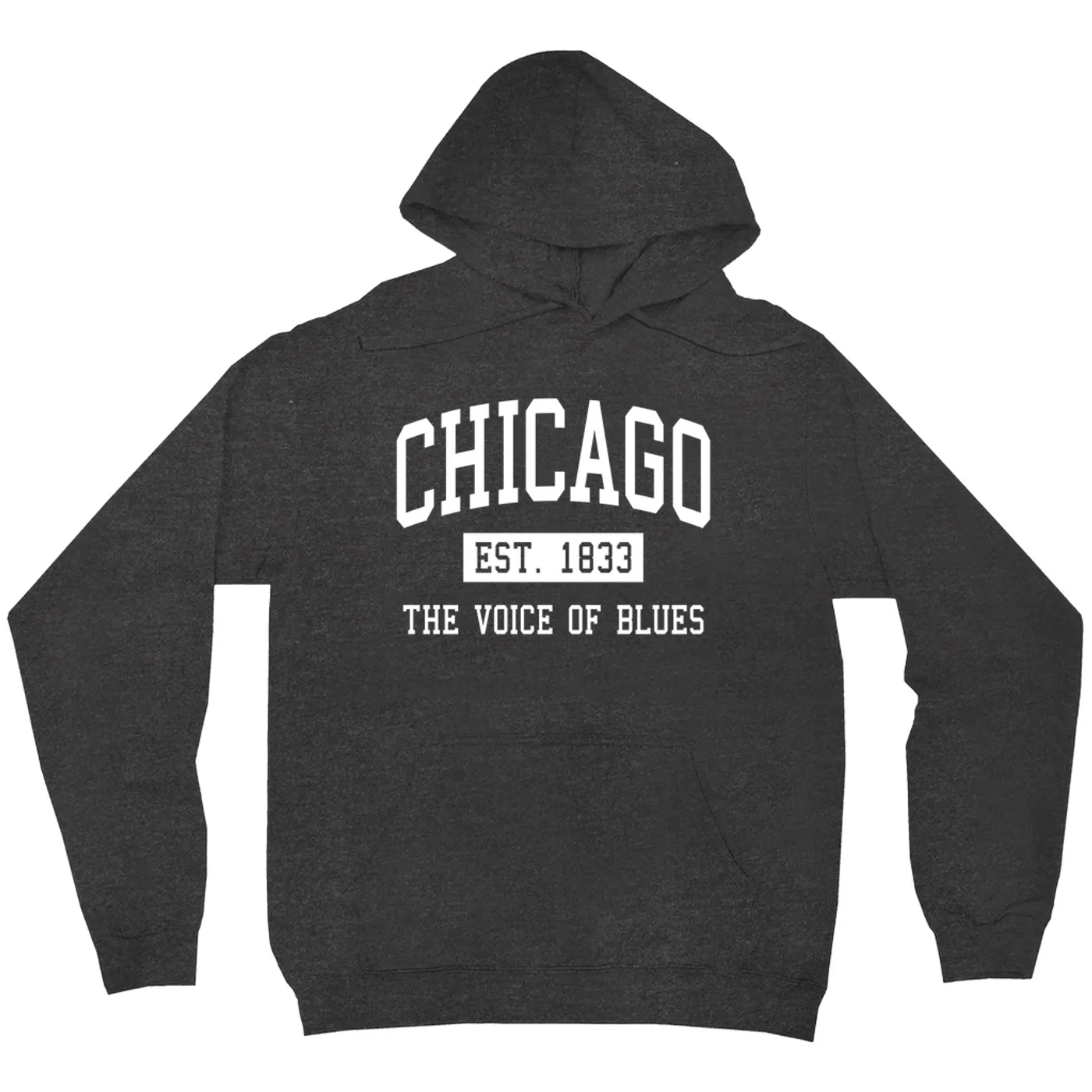 Music Life - Blues Merchbar Music Life Hoodie | Chicago Voice of Blues Est. 1833 Merchbar Music Life Hoodie