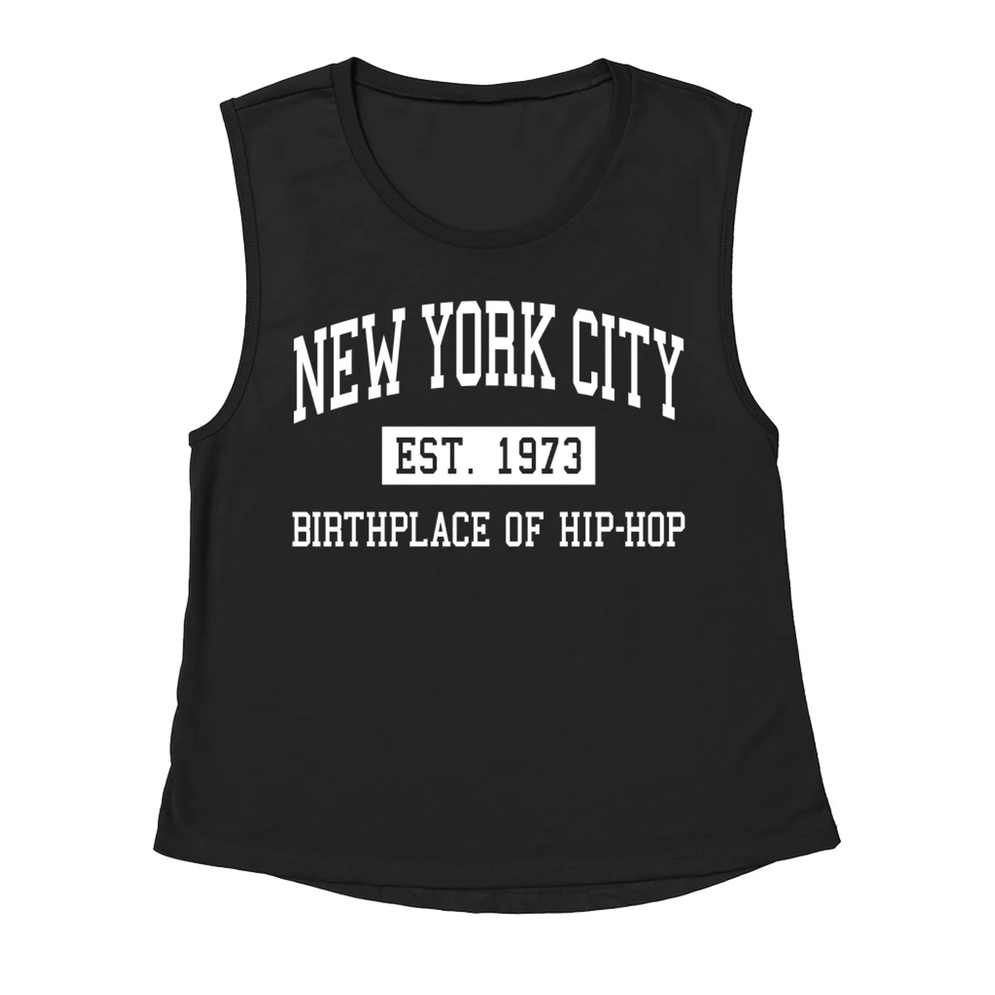 Music Life - Hip Hop Merchbar Music Life Muscle Tank | New York City Birthplace of Hip Hop Est. 1973 Merchbar Music Life Shirt