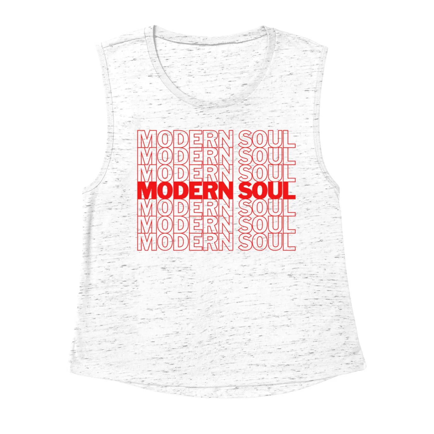 Music Life - Soul Merchbar Music Life Muscle Tank | Modern Soul On Repeat Merchbar Music Life Shirt