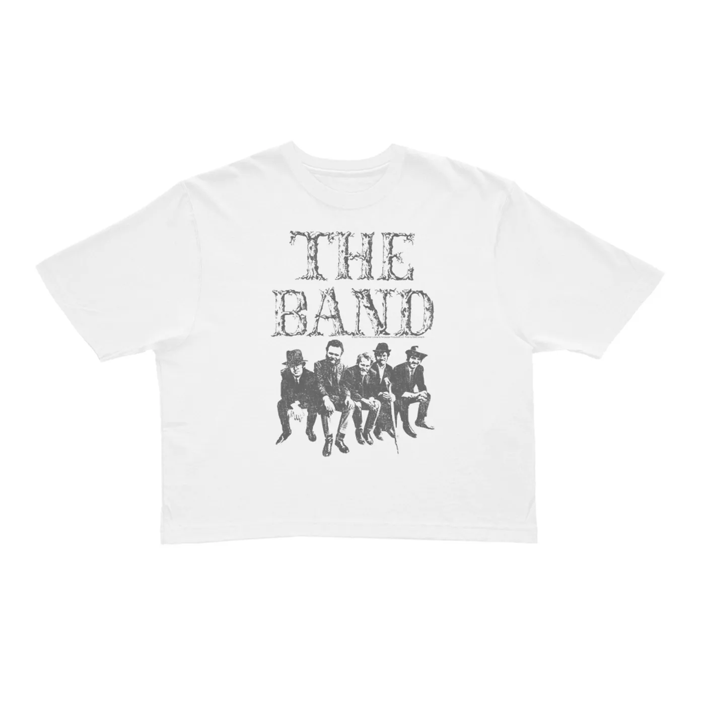 The Band Ladies' Crop Tee | Wilderness Logo Image (Merchbar Exclusive) The Band Crop T-shirt