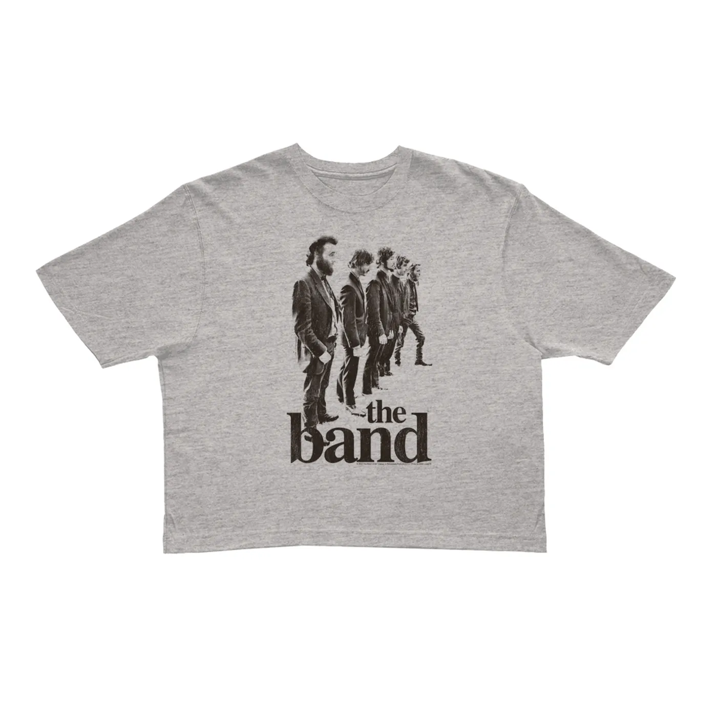 The Band Ladies' Crop Tee | All Lined Up (Merchbar Exclusive) The Band Crop T-shirt