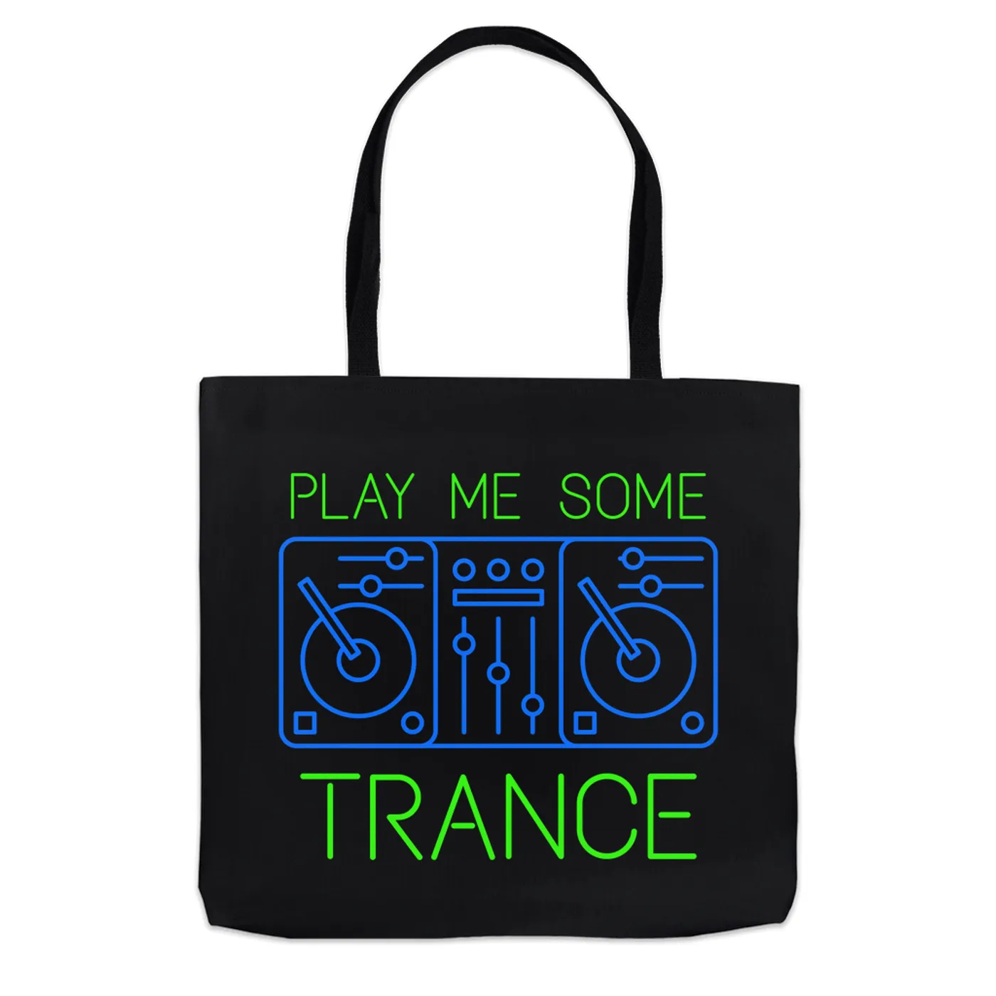Music Life - Trance Merchbar Music Life Tote Bag | Play Me Some Trance Merchbar Music Life Bag