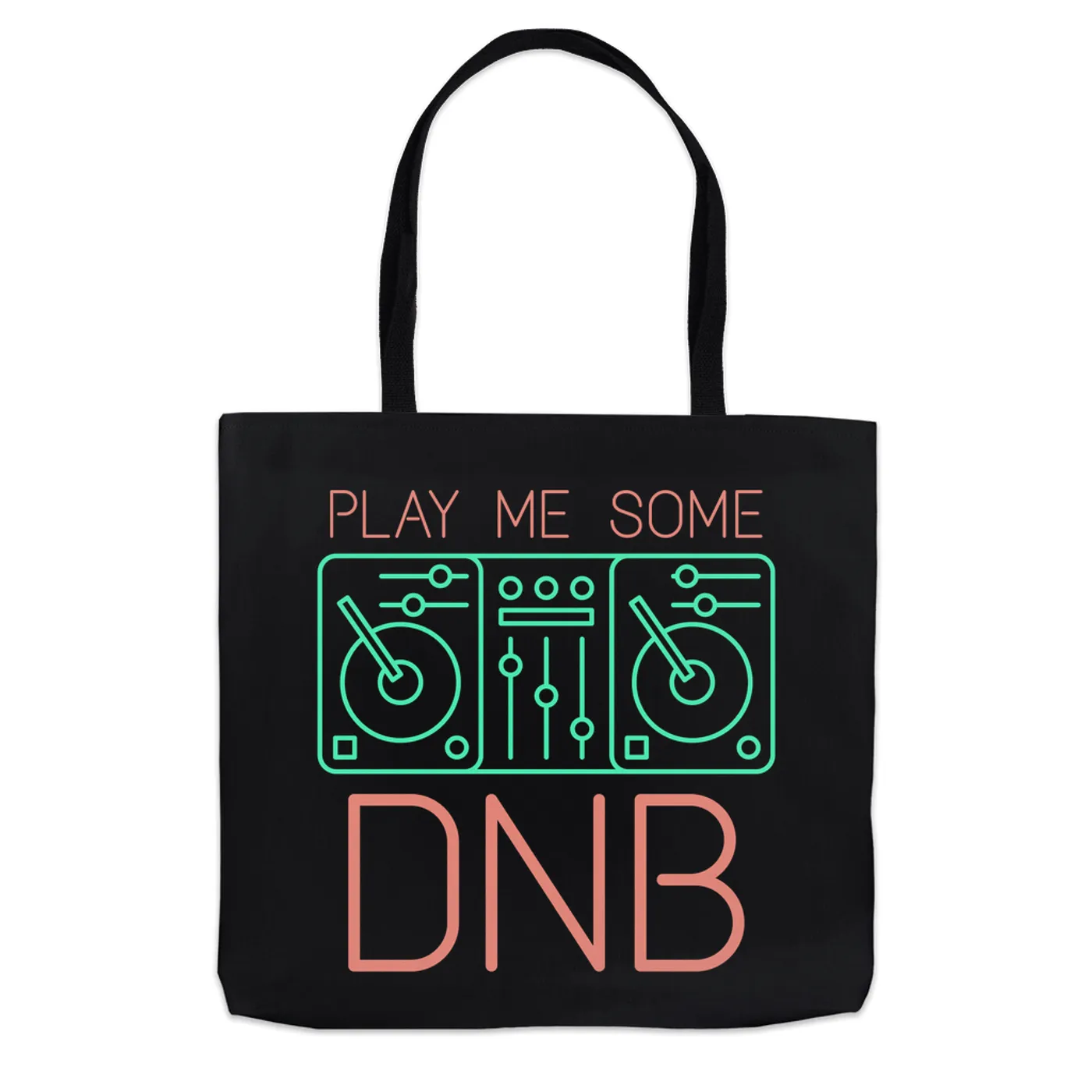 Music Life - DNB Merchbar Music Life Tote Bag | Play Me Some DNB Merchbar Music Life Bag