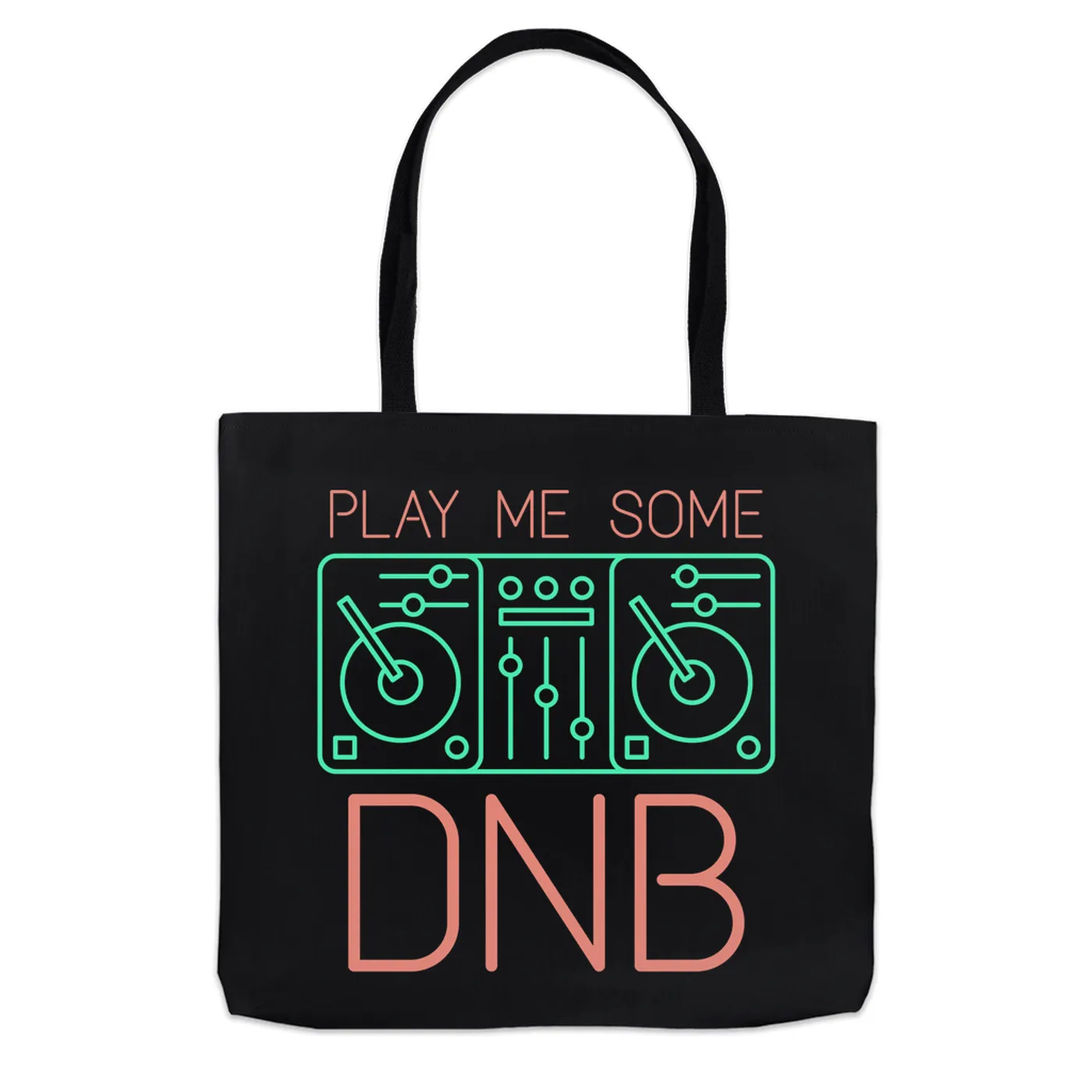 Music Life - DNB Merchbar Music Life Tote Bag | Play Me Some DNB Merchbar Music Life Bag