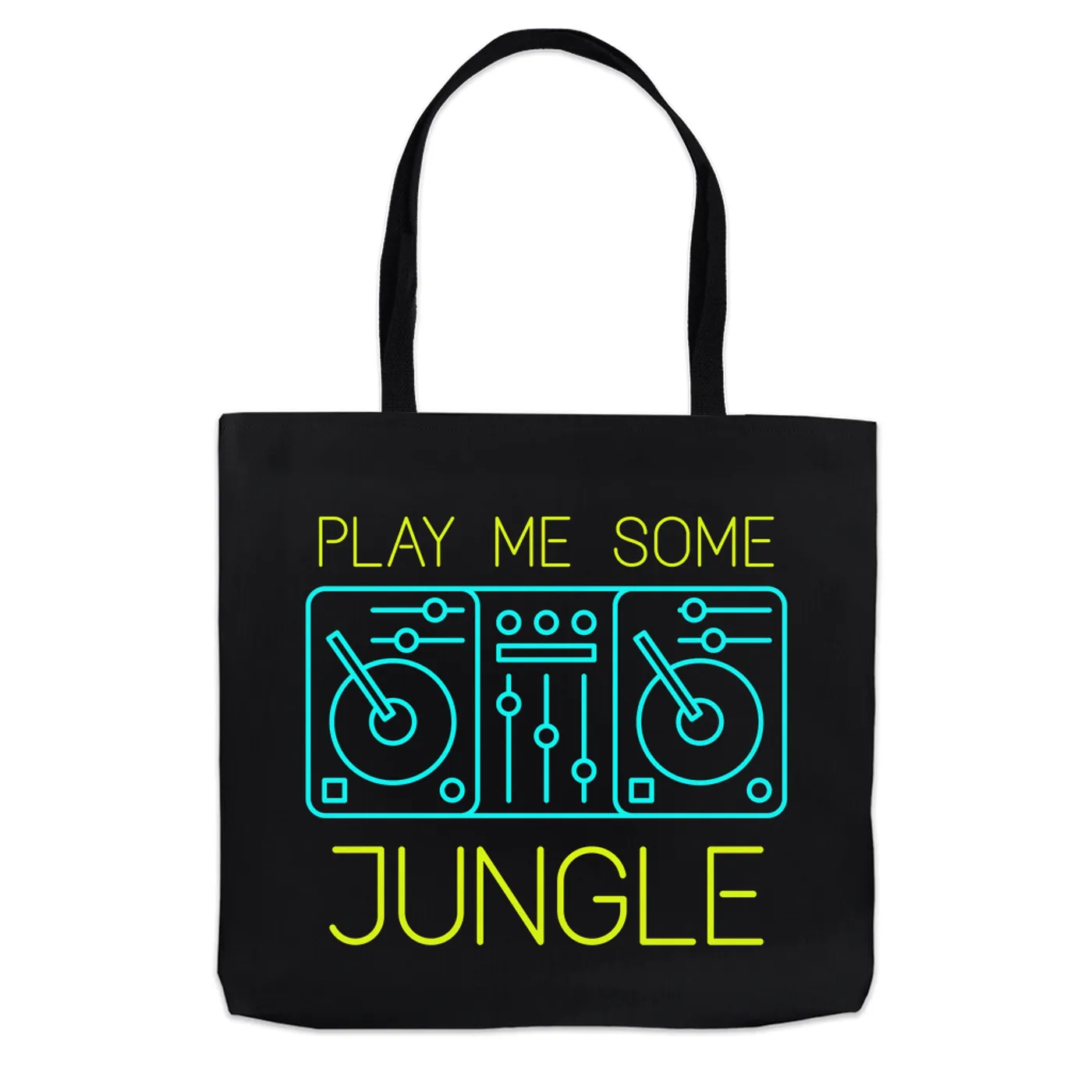 Music Life - Jungle Merchbar Music Life Tote Bag | Play Me Some Jungle Merchbar Music Life Bag