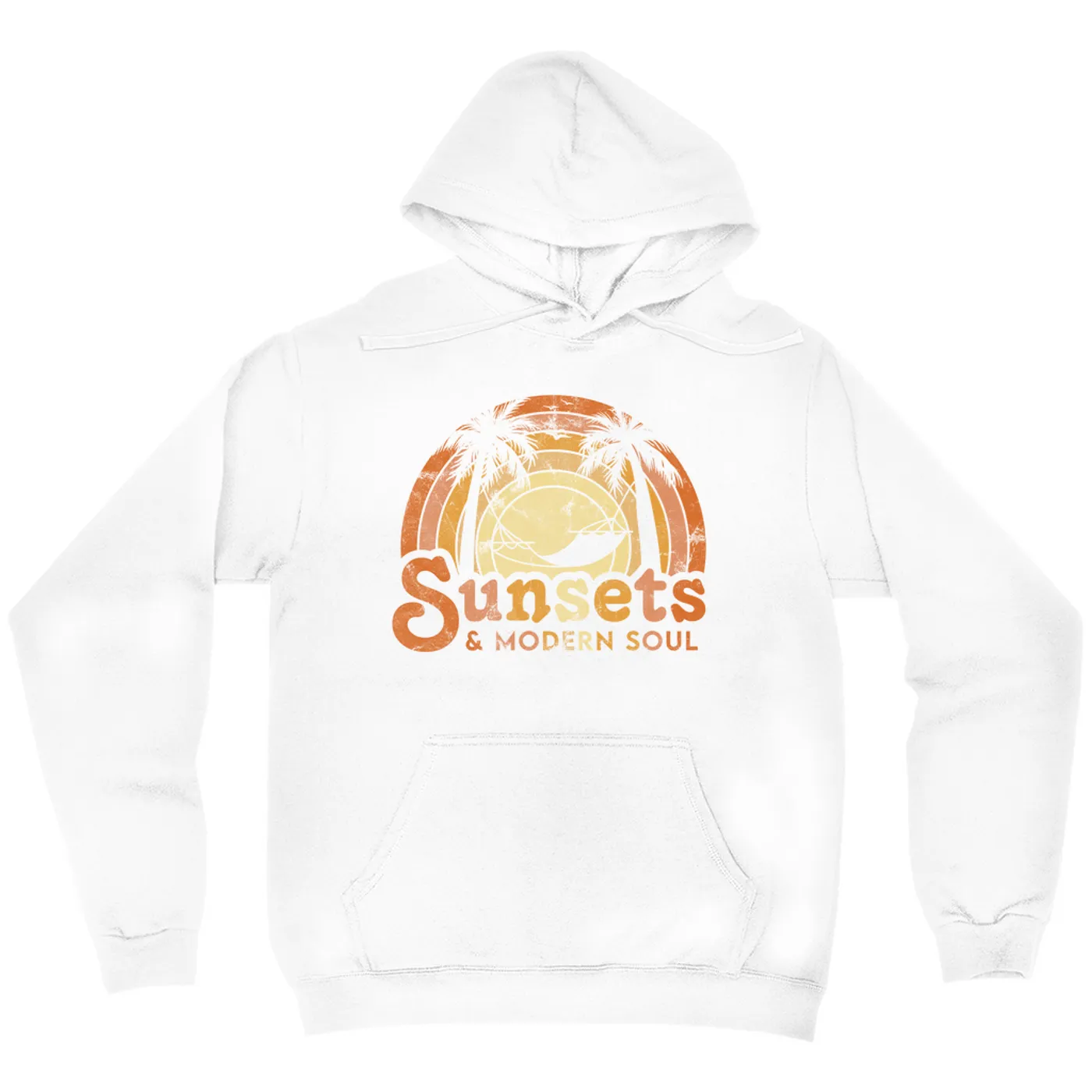 Music Life - Soul Merchbar Music Life Hoodie | Sunsets & Modern Soul Distressed Merchbar Music Life Hoodie