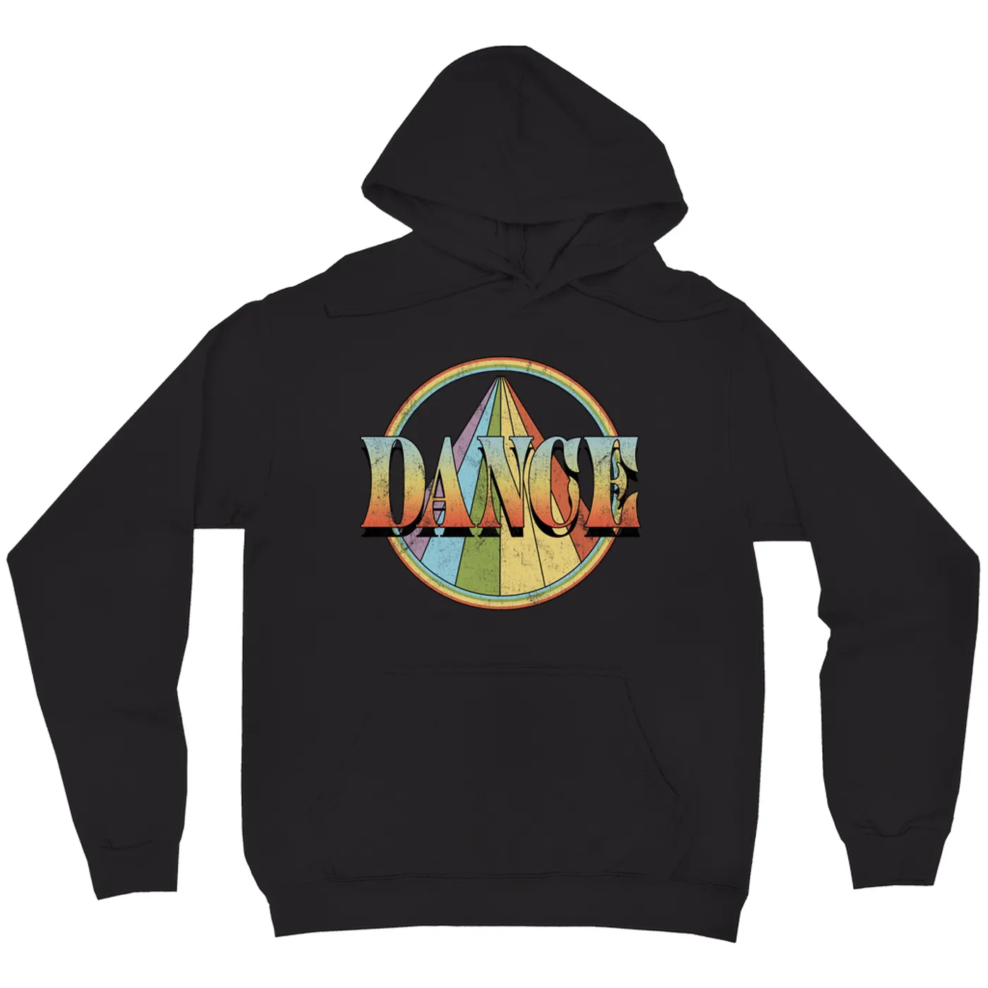 Music Life - Dance Merchbar Music Life Hoodie | Retro Dance Distressed Merchbar Music Life Hoodie