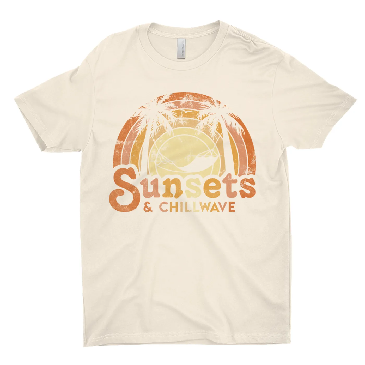 Music Life - Chillwave Merchbar Music Life T-Shirt | Sunsets & Chillwave Distressed Merchbar Music Life Shirt