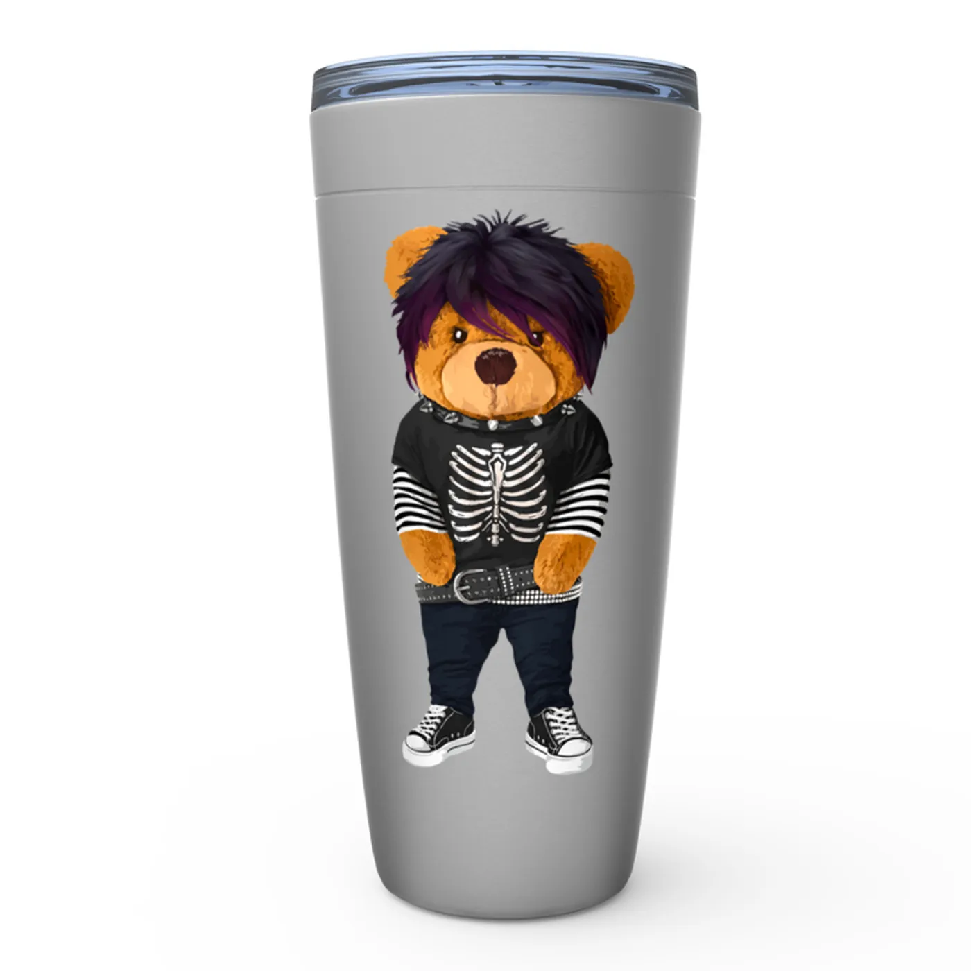 Merchbar Music Life Viking Tumbler | Emo Teddy Merchbar Music Life Tumbler