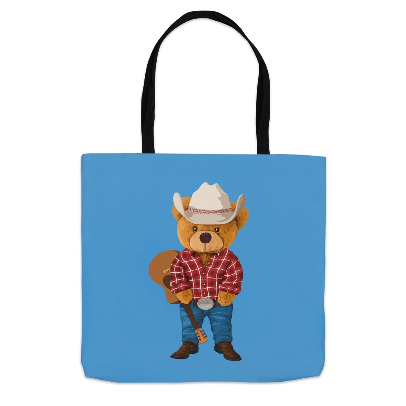Merchbar Music Life Tote Bag | Music Life - Country Western Teddy Merchbar Music Life Bag