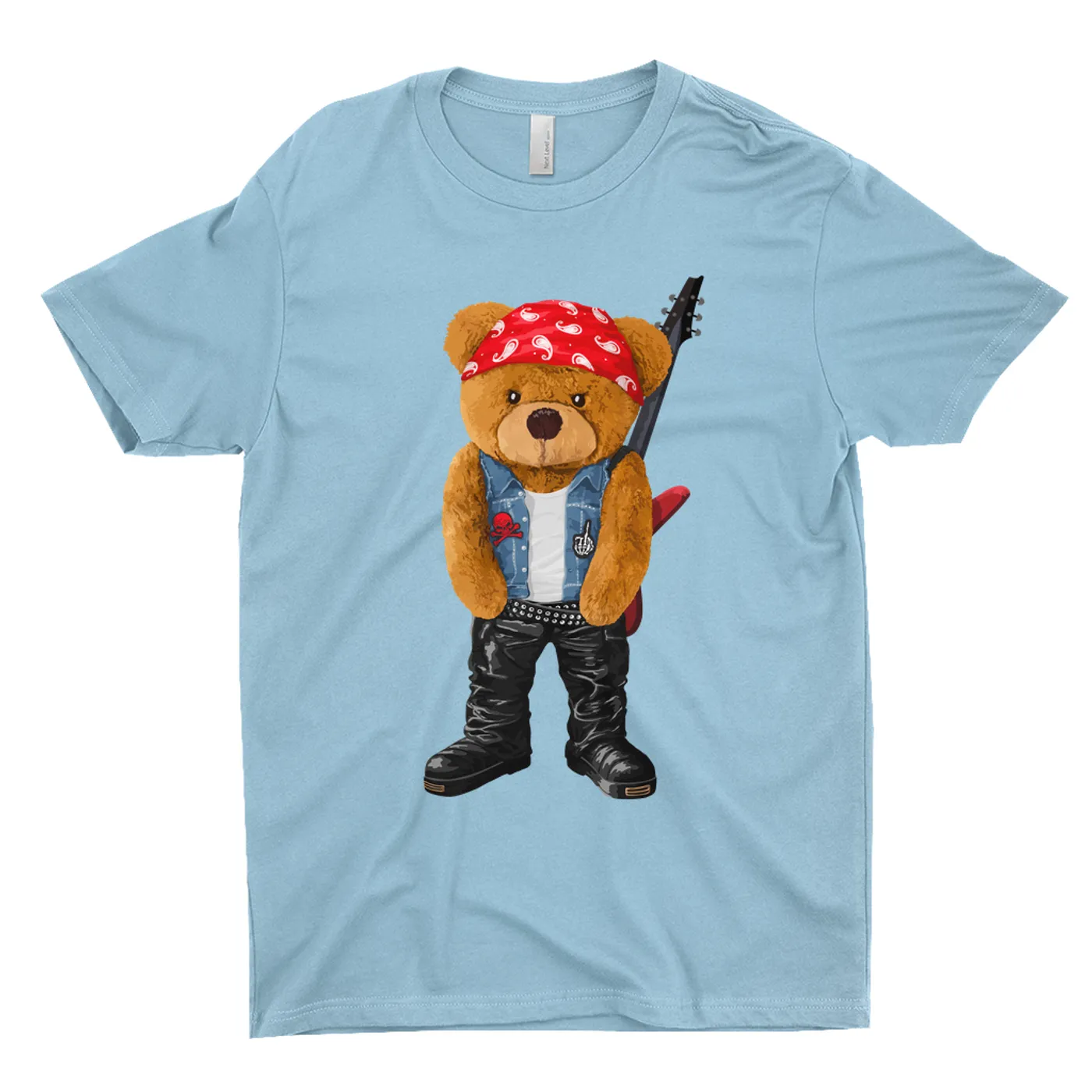 Merchbar Music Life T-Shirt | Rocker Teddy Merchbar Music Life Shirt