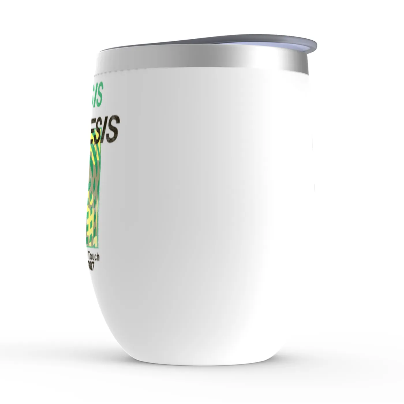 Genesis Wine Tumbler | Invisible Touch 1987 Tour Genesis Stemless Wine Tumbler