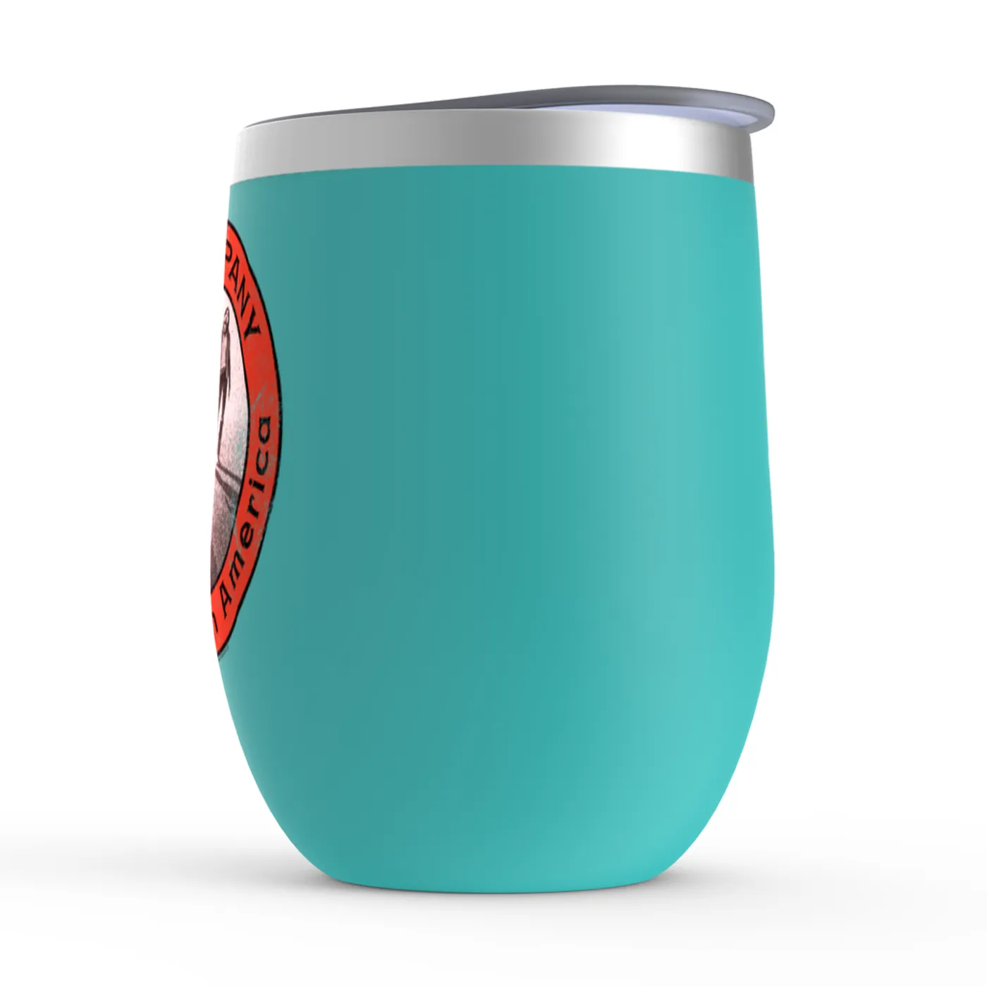 Bad Company Wine Tumbler | Burnin Through America Design Bad Company Stemless Wine Tumbler