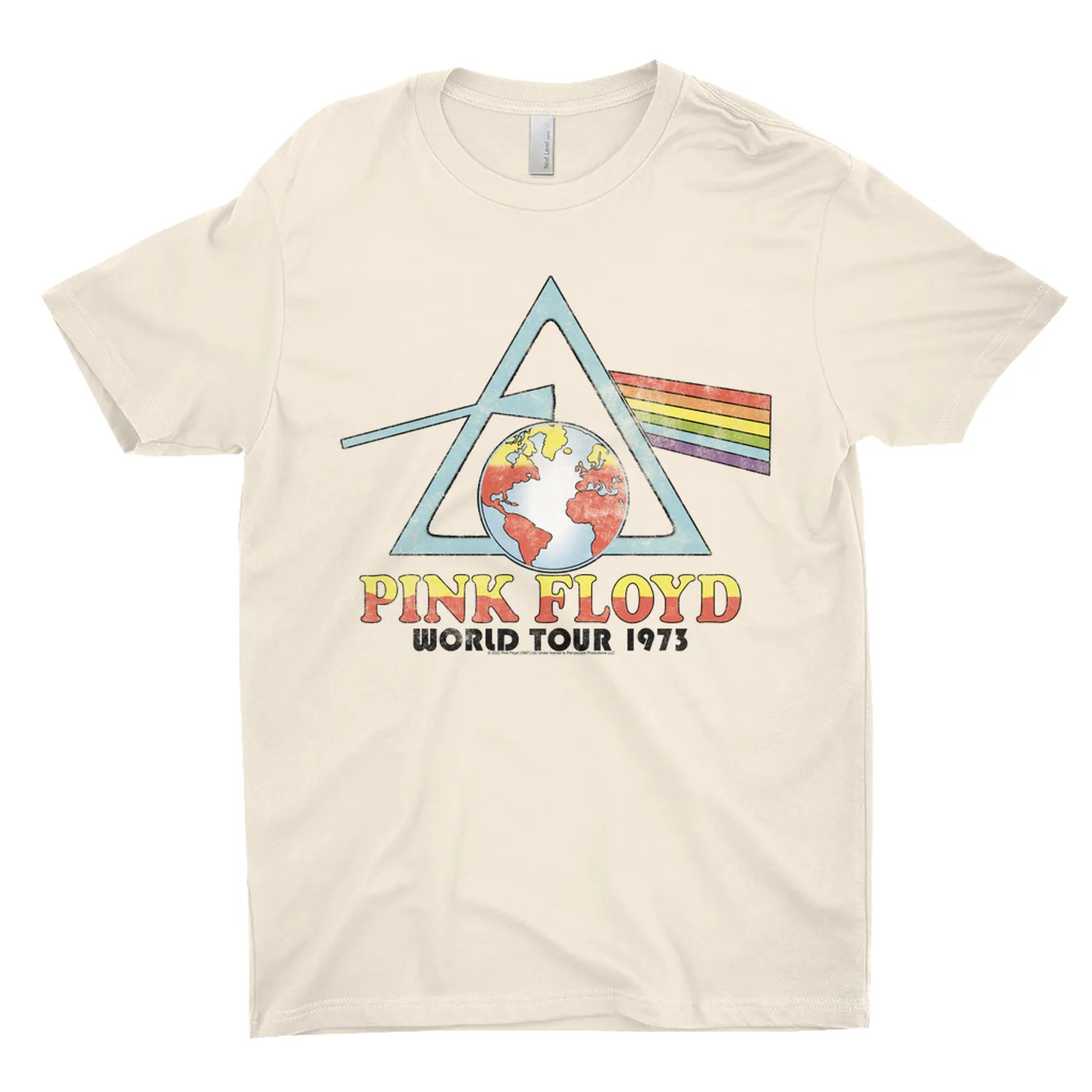 Pink Floyd T-Shirt | Vintage Reissue World Tour 1973 Pink Floyd Shirt