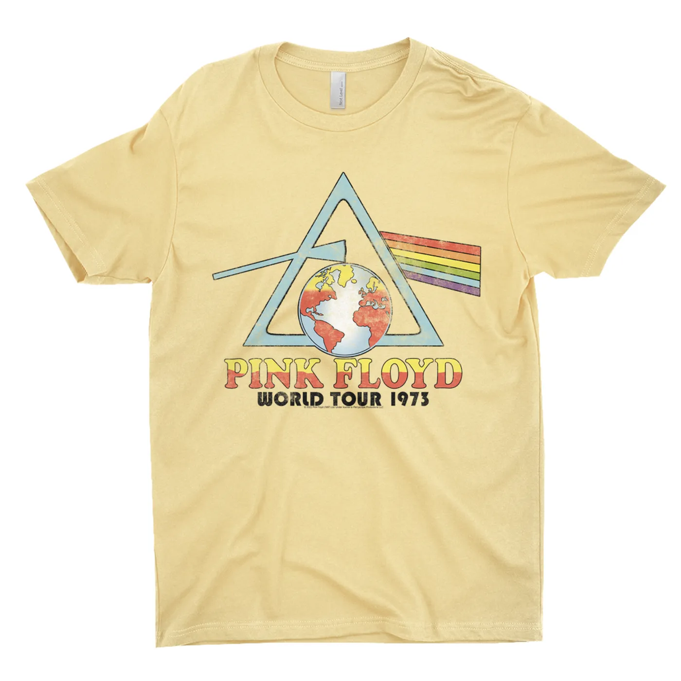 Pink Floyd T-Shirt | Vintage Reissue World Tour 1973 Pink Floyd Shirt