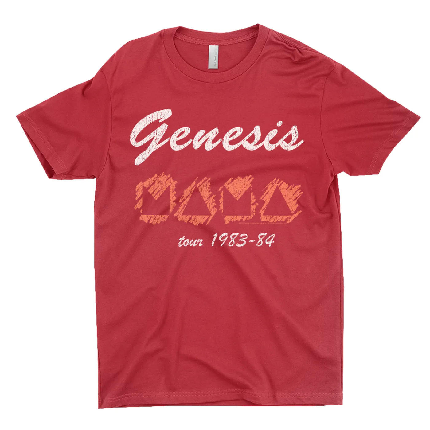 Genesis T-Shirt | Mama Tour 1983-84 Image Distressed Genesis Shirt