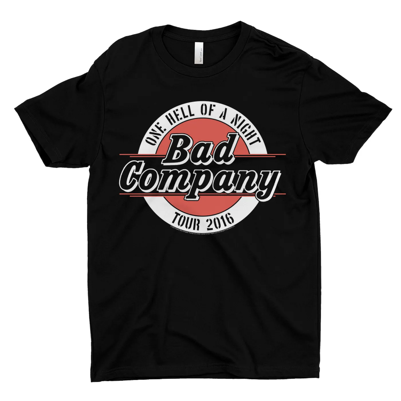 Bad Company T-Shirt | One Hell Of A Night 2016 Tour Bad Company Shirt