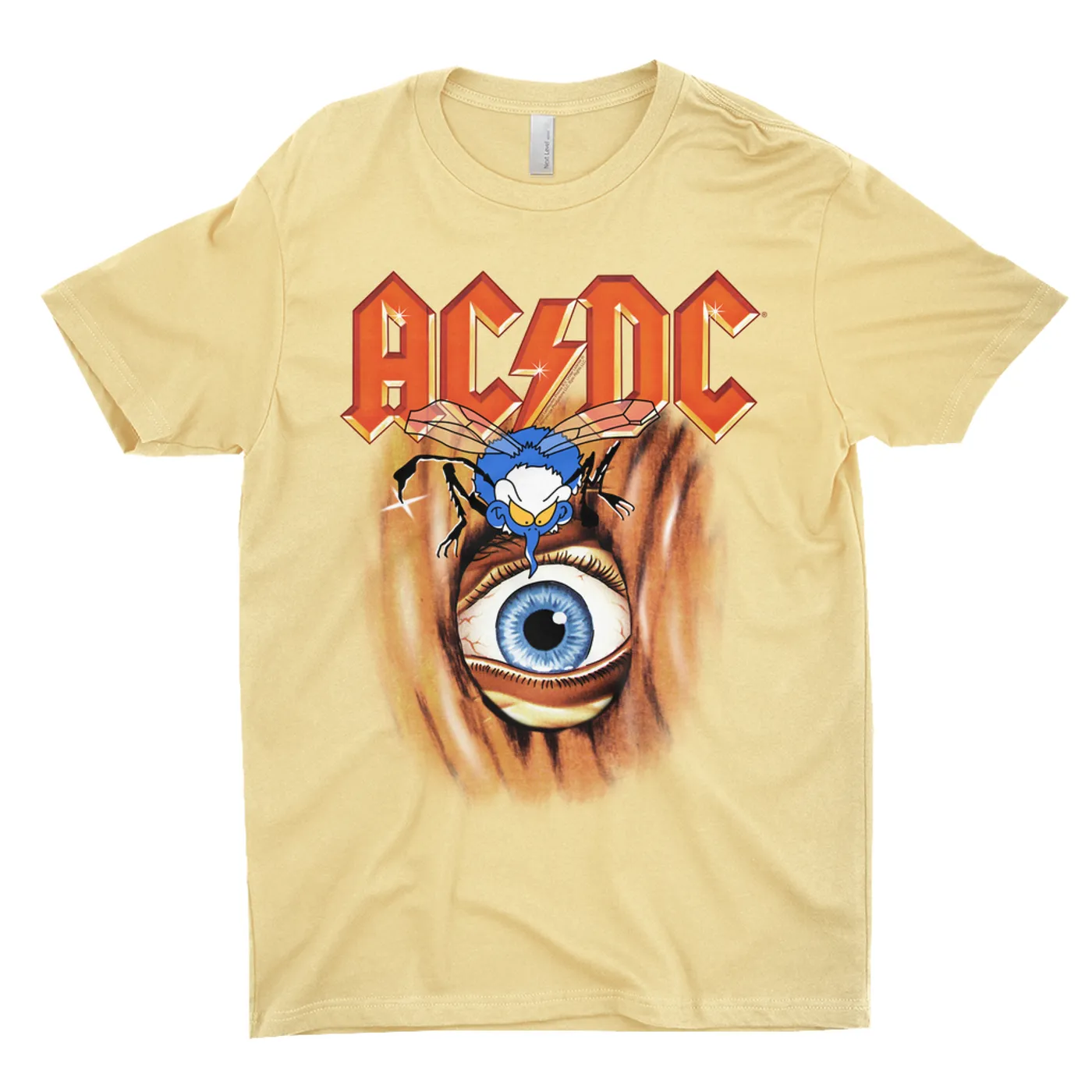 AC/DC T-Shirt | Fly On The Wall Album Cover Image ACDC Shirt (Merchbar Exclusive)