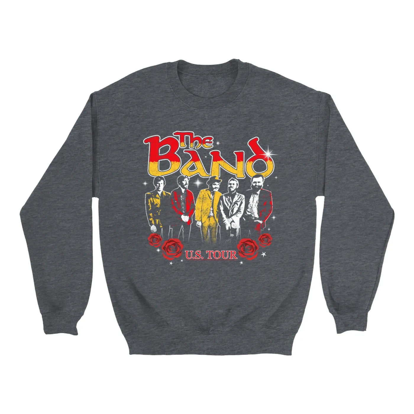 The Band Sweatshirt | Retro U.S. Tour Distressed The Band Sweatshirt