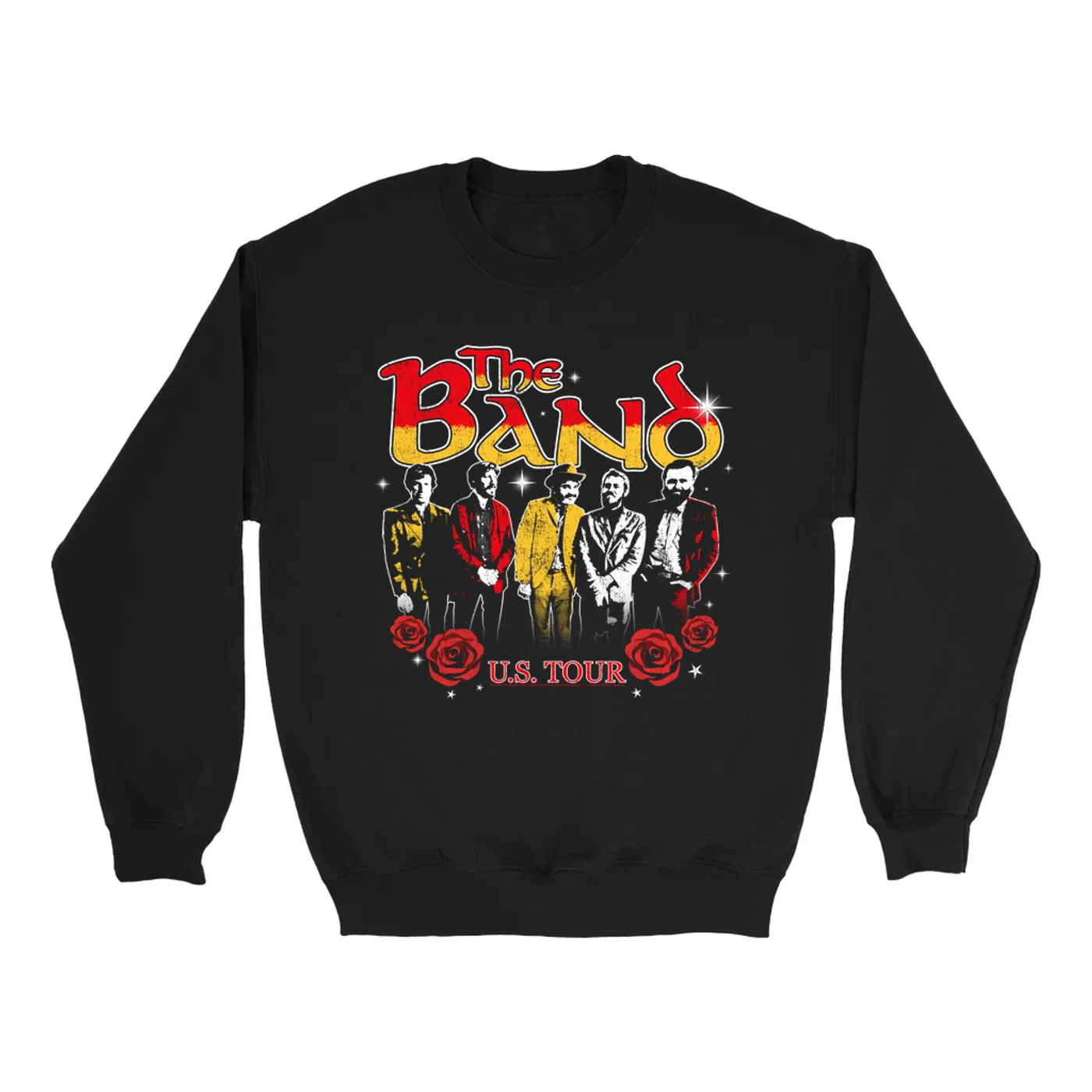 The Band Sweatshirt | Retro U.S. Tour Distressed The Band Sweatshirt