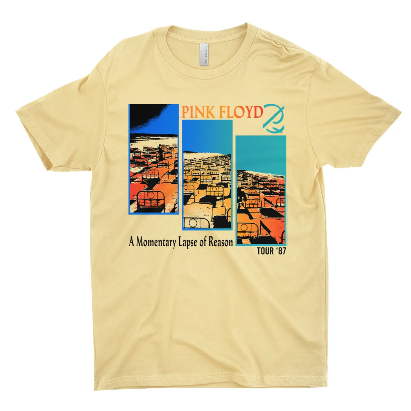 Pink Floyd T-Shirt | Fragmented Momentary Lapse Of Reason '87 Tour Pink Floyd Shirt (Merchbar Exclusive)