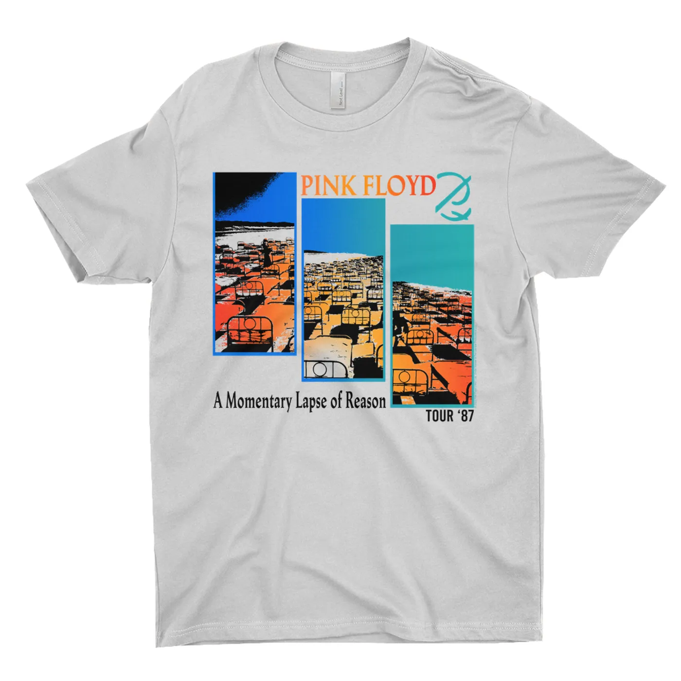Pink Floyd T-Shirt | Fragmented Momentary Lapse Of Reason '87 Tour Pink Floyd Shirt (Merchbar Exclusive)