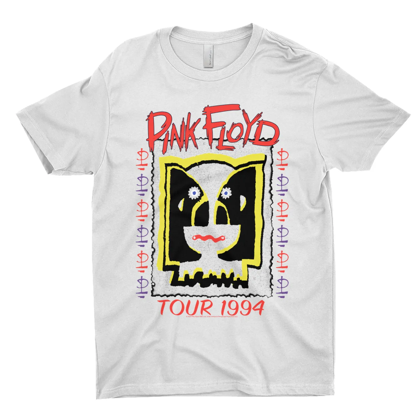 Pink Floyd T-Shirt | 1994 Concert Tour Division Bell Image (Merchbar Exclusive) Pink Floyd Shirt