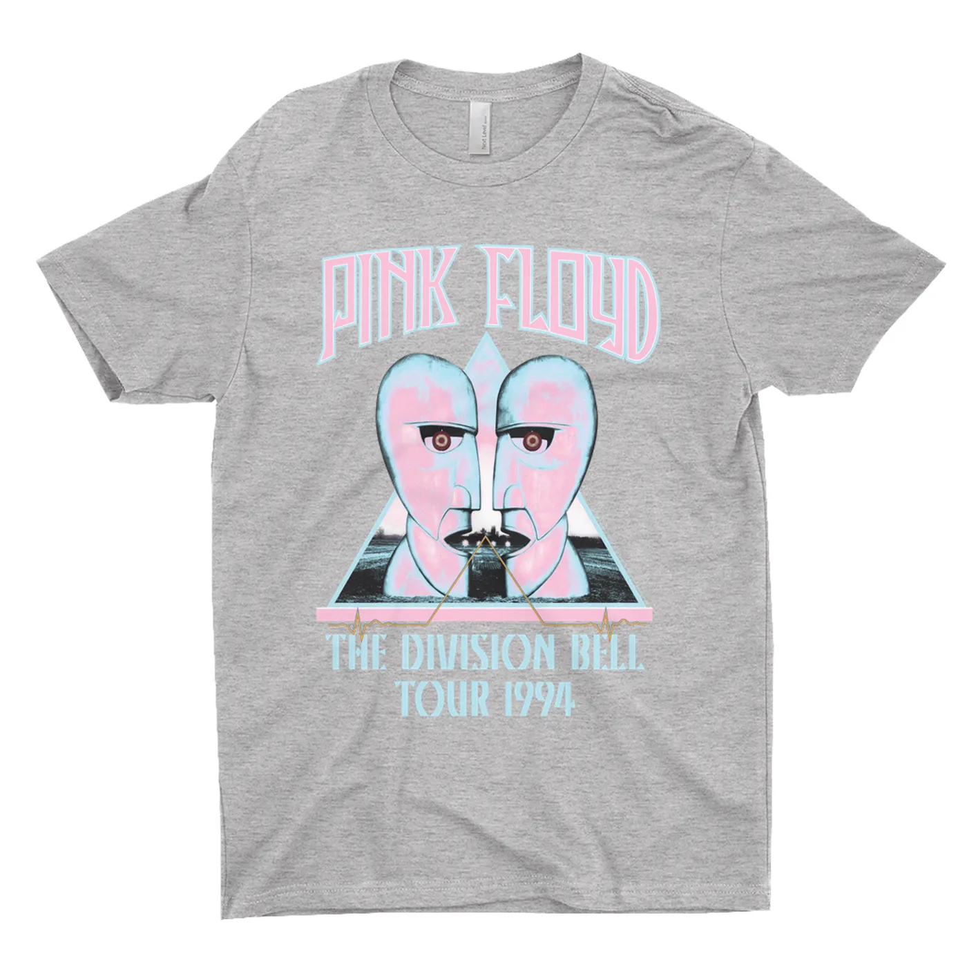 Pink Floyd T-Shirt | Colorful Division Bell 1994 Tour Design Pink Floyd Shirt (Merchbar Exclusive)