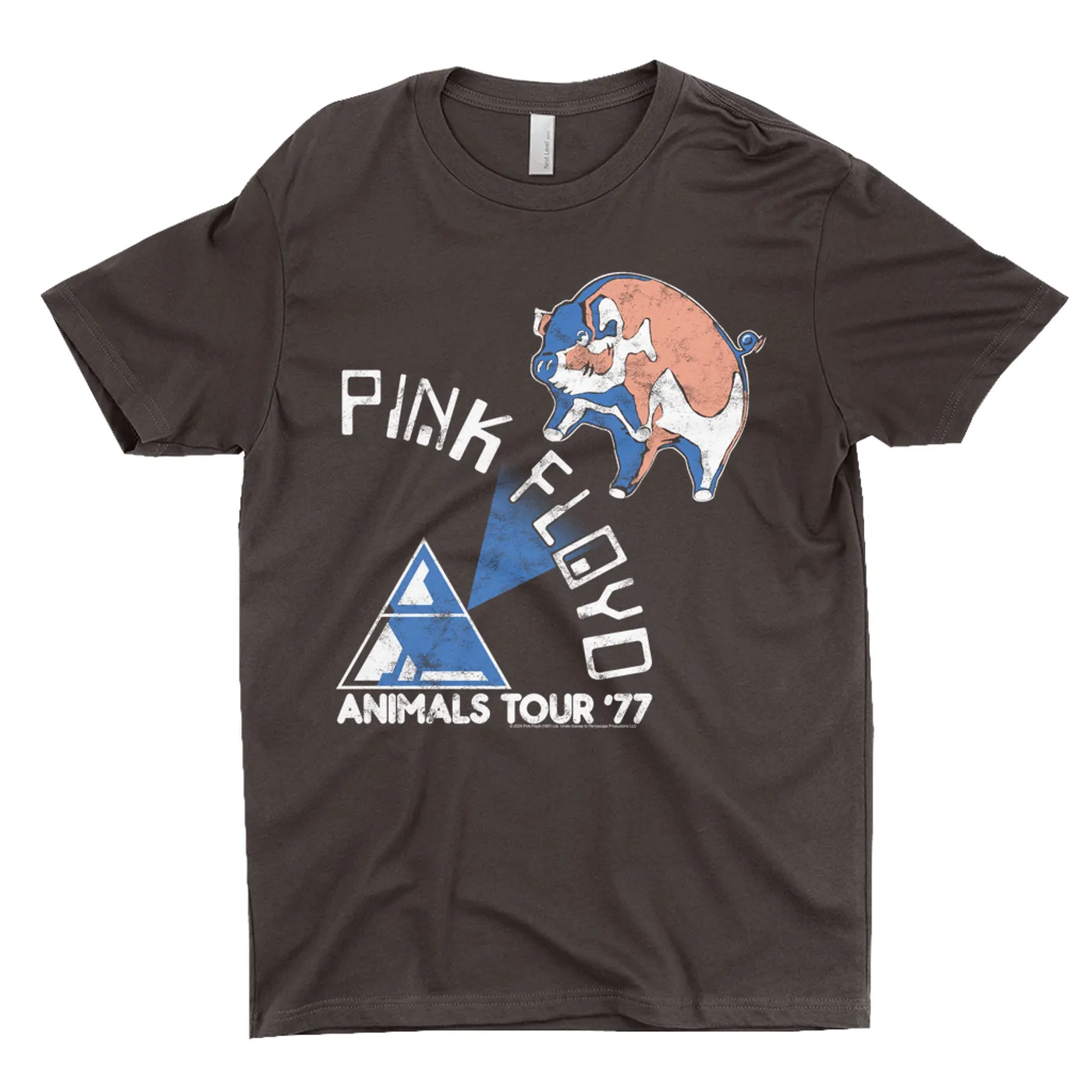 Pink Floyd T-Shirt | Pastel Animals '77 Tour (Merchbar Exclusive) Pink Floyd Shirt