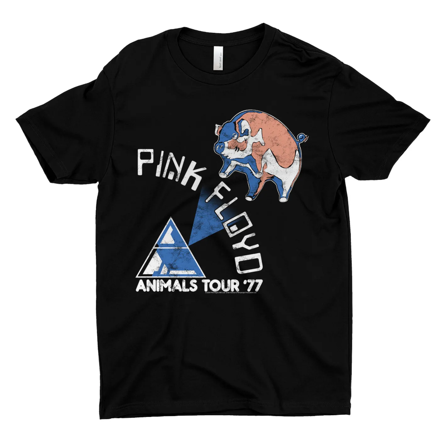 Pink Floyd T-Shirt | Pastel Animals '77 Tour (Merchbar Exclusive) Pink Floyd Shirt