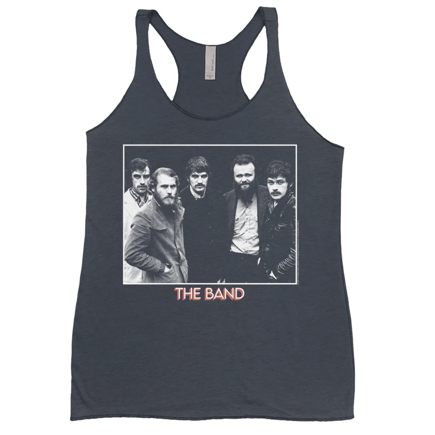 The Band Ladies' Tank Top | Framed Group Photo And Logo The Band Shirt