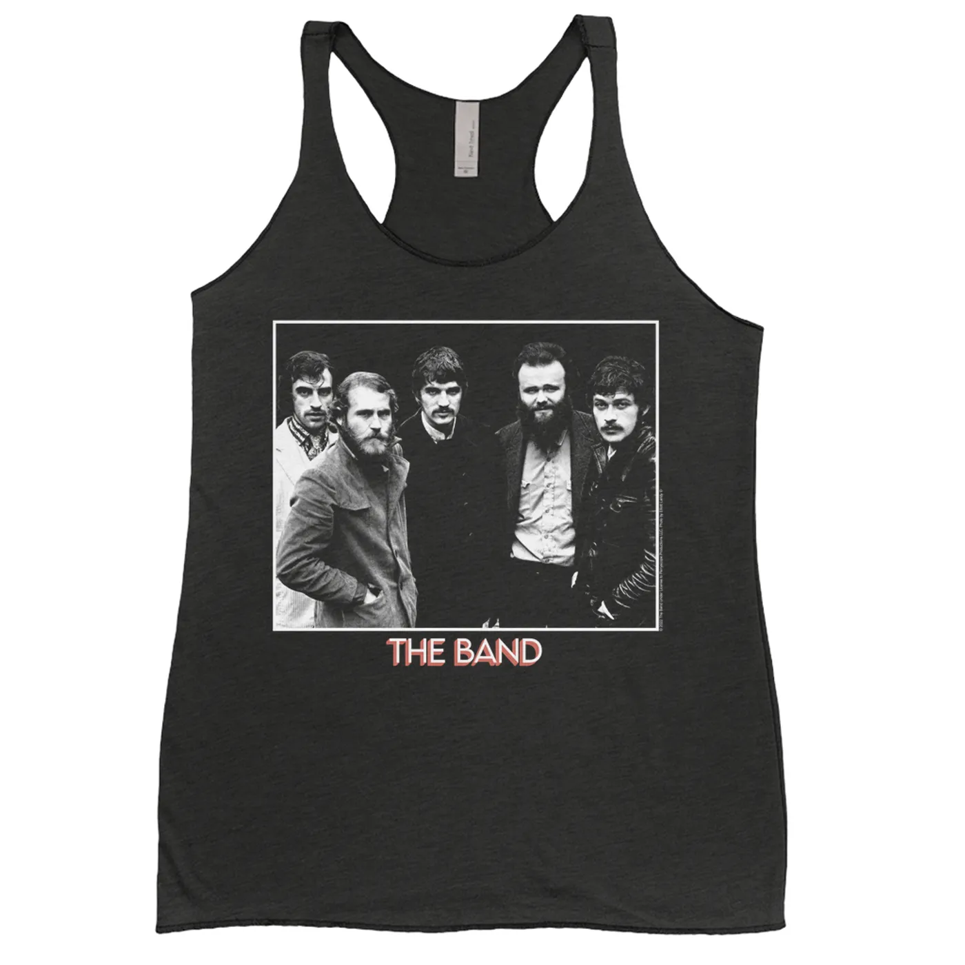 The Band Ladies' Tank Top | Framed Group Photo And Logo The Band Shirt
