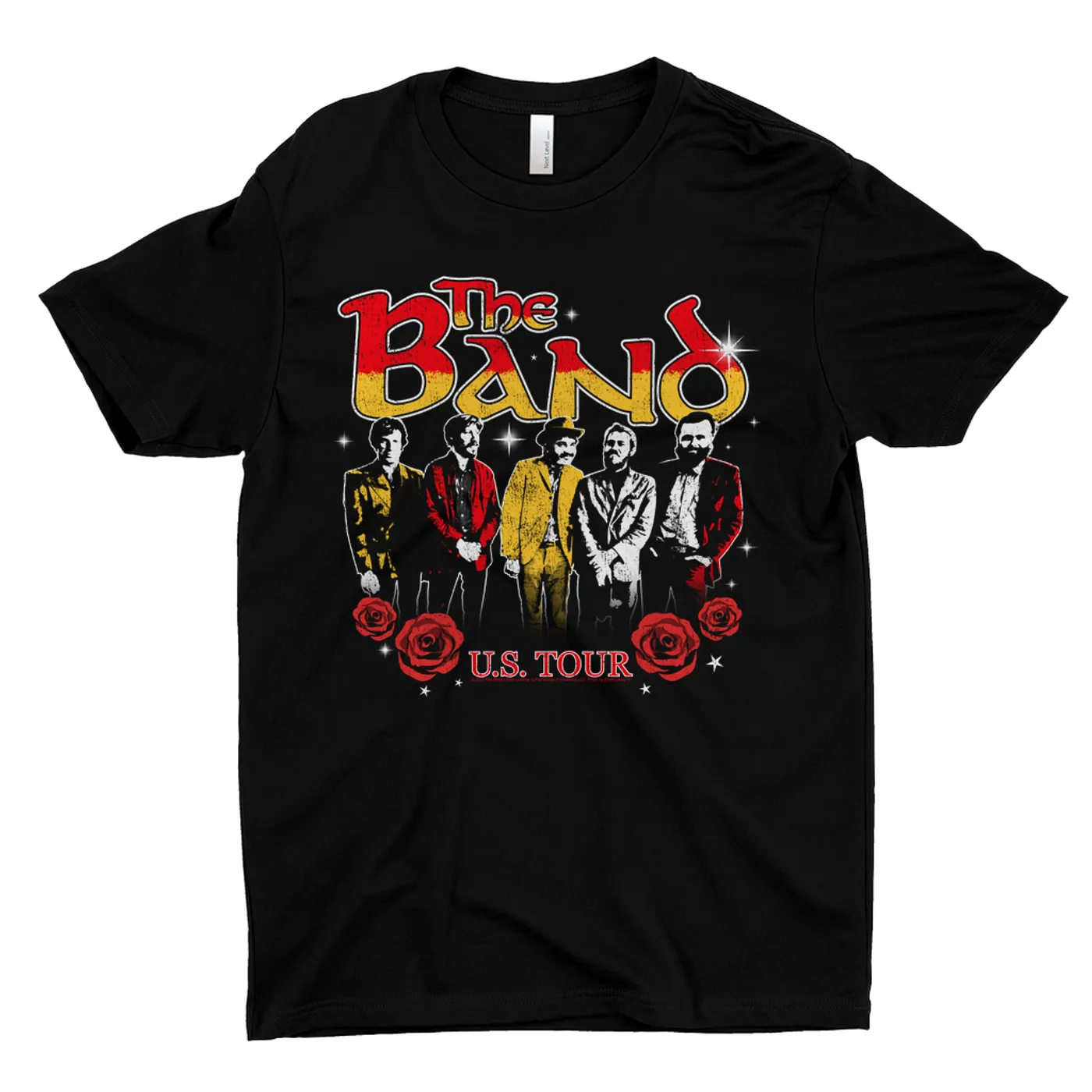 The Band T-Shirt | Retro U.S. Tour Distressed The Band Shirt