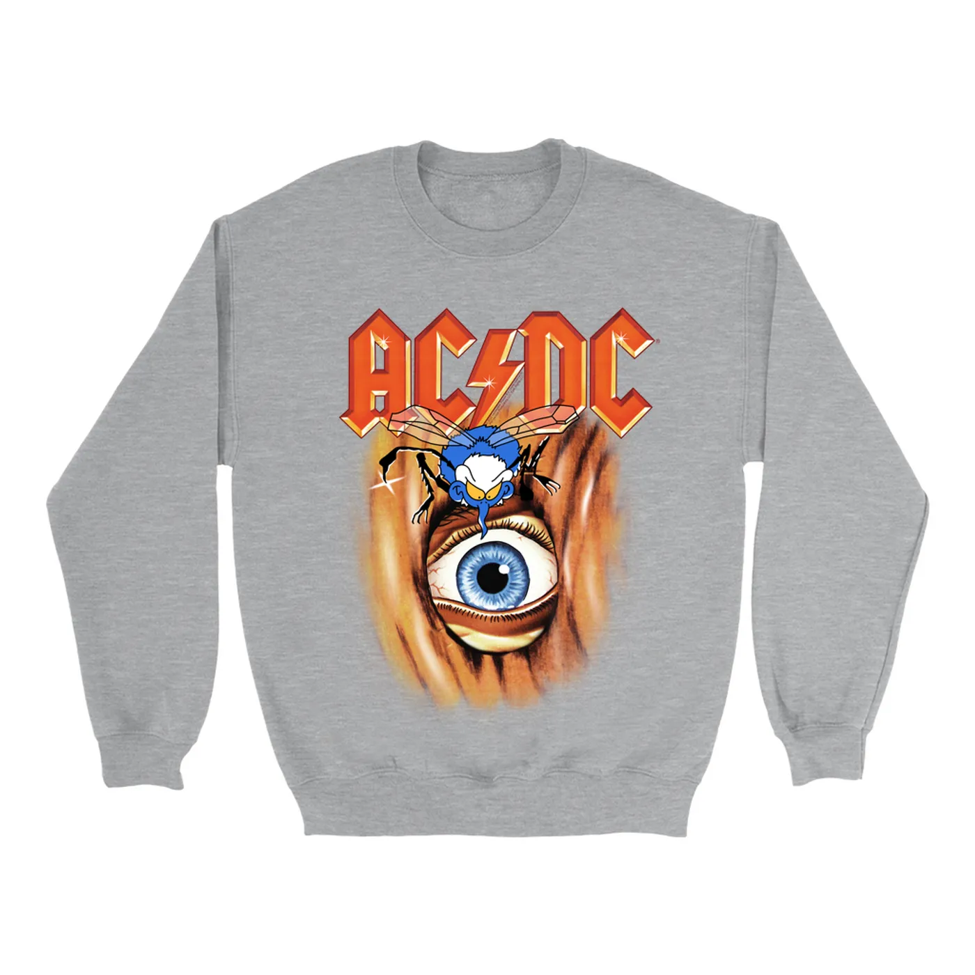 AC/DC Sweatshirt | Fly On The Wall Album Cover Image ACDC Sweatshirt (Merchbar Exclusive)